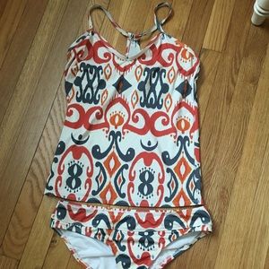 Title Nine tankini swim suite size medium